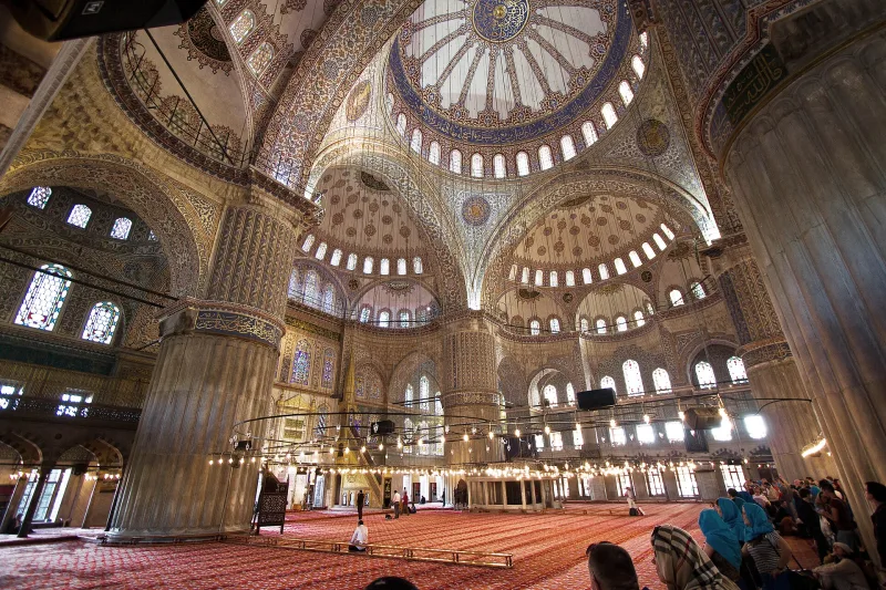 La Mosquée bleue (Sultan Ahmet) — un chef-d'œuvre d'Istanbul et de l'UNESCO